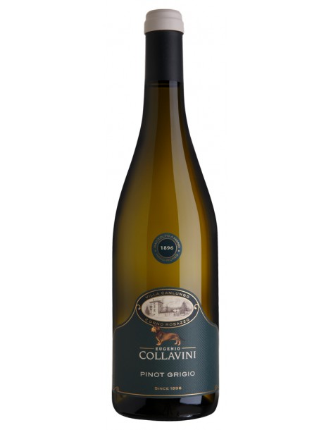 Вино Eugenio Collavini Pinot Grigio Black Label 2022 12,5% 0,75 л