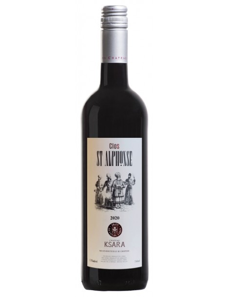 Вино Chateau Ksara Сlos St Alphonse 2020 13,5% 0,75 л