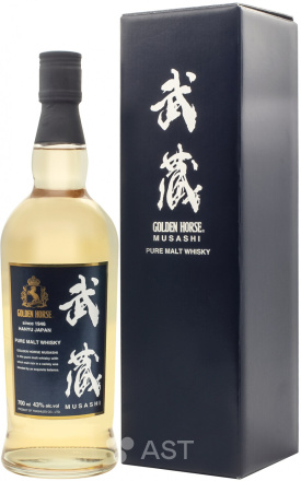 Виски Golden Horse Musashi, в подарочной упаковке, 700 мл