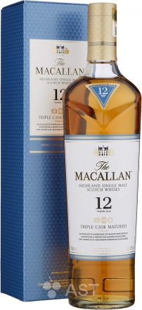 Виски Macallan Triple Cask Matured 12 YO, в подарочной упаковке, 700 мл