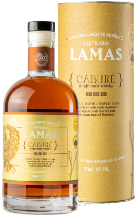 Виски Whisky Lamas Caburé Triple Wood, в подарочной упаковке, 750 мл