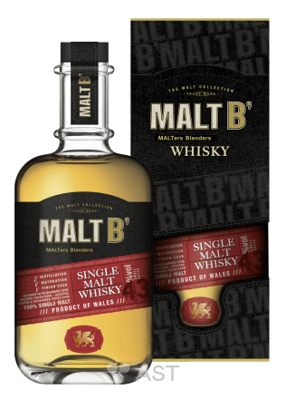 Виски Malt B Welsh Whisky, в подарочной упаковке, 700 мл