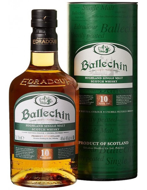 Виски Ballechin 10 years 46% 0,7 л