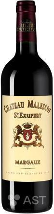 Вино Chateau Malescot Saint-Exupery, 2018, 750 мл