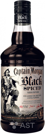 Ром Captain Morgan Black Spiced, 700 мл