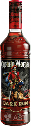Ром Captain Morgan Dark, 1000 мл