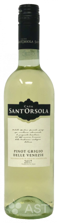 Вино Sant`Orsola Pinot Grigio, 2021, 750 мл