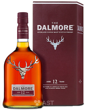 Виски The Dalmore 12 years, в подарочной упаковке, 700 мл