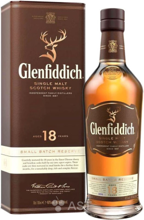 Виски Glenfiddich 18YO, в подарочной упаковке, 750 мл