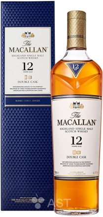 Виски Macallan Double Cask 12 YO, в подарочной упаковке, 700 мл