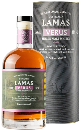 Виски Whisky Lamas Verus Double Wood, в подарочной упаковке, 750 мл