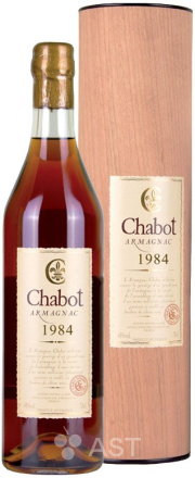Арманьяк Chabot, в подарочной упаковке, 1984, 700 мл