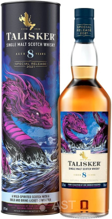 Виски Talisker 8 YO Special Release, в подарочной упаковке, 2021, 700 мл