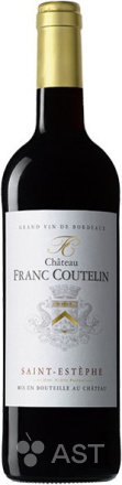 Вино Chateau Franc Coutelin, 2012, 750 мл