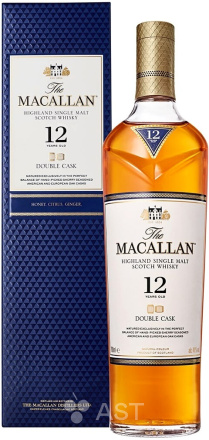 Виски Macallan Double Cask 12 Years Old, в подарочной упаковке, 500 мл