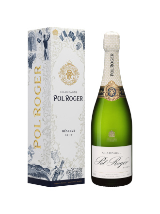 Шампанское Pol Roger Brut Reserve, в подарочной упаковке, 750 мл