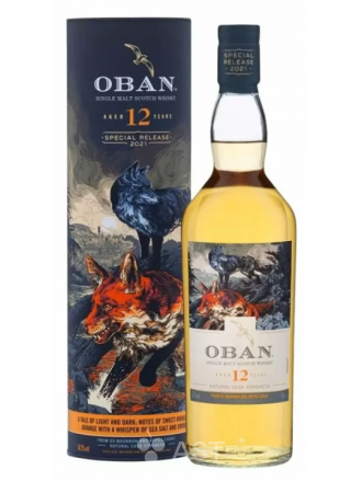 Виски Oban 12 Years Old Special Release, в подарочной упаковке, 2021, 700 мл