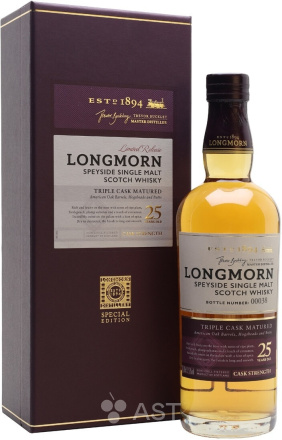 Виски Longmorn 25 Years Old, в подарочной упаковке, 700 мл