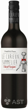 Вино Le Curieux Sommelier Cabernet Sauvignon, 2020, 750 мл