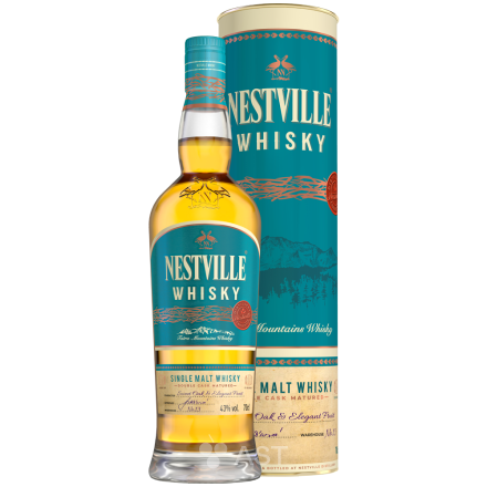 Виски Nestville Whiskey Single Malt, в подарочной упаковке, 700 мл