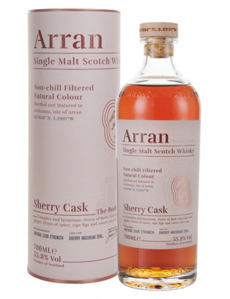 Виски Arran Sherry Cask 55,8% 0,7 л