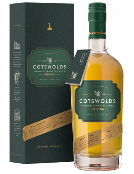 Виски Cotswolds Peated Cask 60,4% 0,7 л