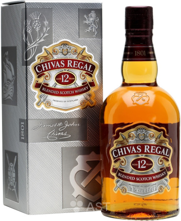 Виски Chivas Regal 12 YO, в подарочной упаковке, 500 мл