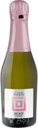 Игристое вино Chateau Tamagne Select Rose Brut, 200 мл