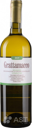 Вино Grattamacco Vermentino, 2019, 750 мл