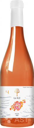 Вино Le K2 Розе (Роза), 2022, 750 мл