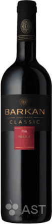 Вино Barkan Merlot Classic, 2019, 750 мл