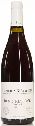 Вино Stapleton & Springer Pinot Noir Ben