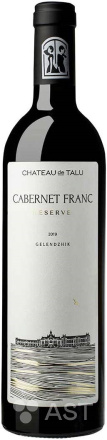 Вино Chateau de Talu Cabernet Franc Reserve, 2019, 750 мл