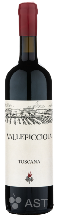 Вино Vallepicciola Toscana Rosso IGT, 2020, 750 мл