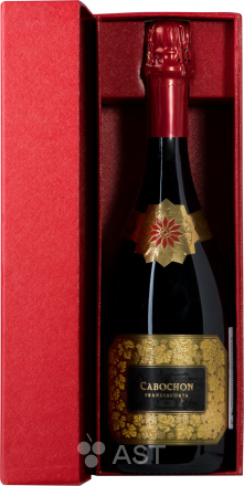 Игристое вино Cabochon Brut Monte Rossa, в подарочной упаковке, 2015, 750 мл