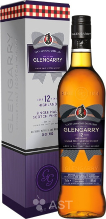 Виски Glengarry Single Malt 12YO, в подарочной упаковке, 700 мл