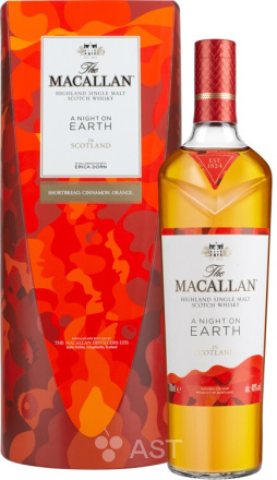 Виски The Macallan A Night on Earth in Scotland, в подарочной упаковке, 700 мл