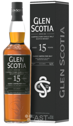 Виски Glen Scotia 15 YO, в подарочной упаковке, 700 мл