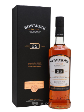 Виски Bowmore 25 YO, в подарочной упаковке, 700 мл