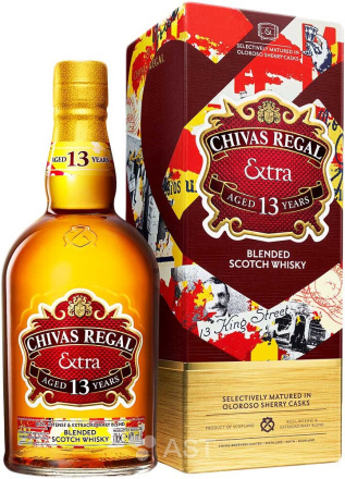 Виски Chivas Regal Extra Oloroso Sherry Casks 13 Years Old, в подарочной упаковке, 700 мл