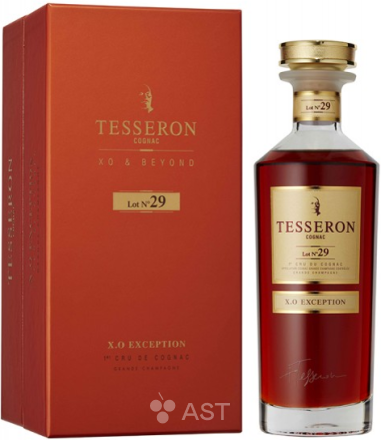 Коньяк Tesseron Lot №29 XO Exception,в подарочной упаковке, 700 мл