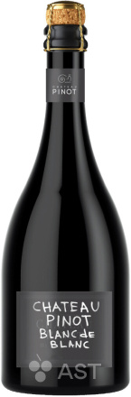 Игристое вино Шато Пино Блан де Блан, 2020, 750 мл