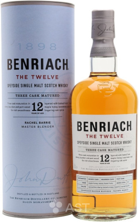 Виски Benriach 12 YO, в подарочной упаковке, 700 мл