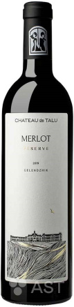 Вино Chateau de Talu Merlot Reserve, 2019, 750 мл