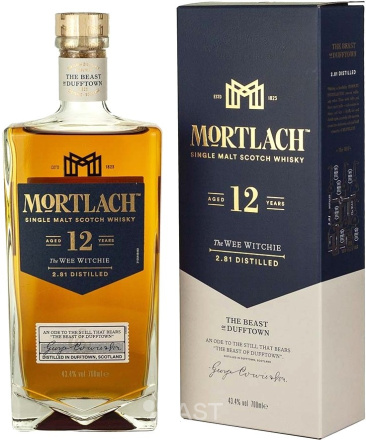 Виски Mortlach 12 YO, в подарочной упаковке, 700 мл