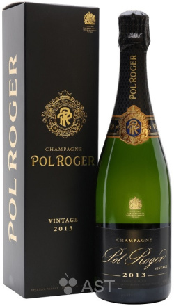 Шампанское Pol Roger Brut Vintage, в подарочной упаковке, 2013, 750 мл