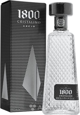 Текила Jose Cuervo 1800 Cristalino Anejo, в подарочной упаковке, 750 мл