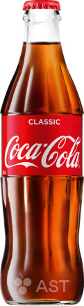Газированная Coca-Cola Glass, 330 мл