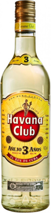 Ром Havana Club Anejo 3 Anos, 1000 мл